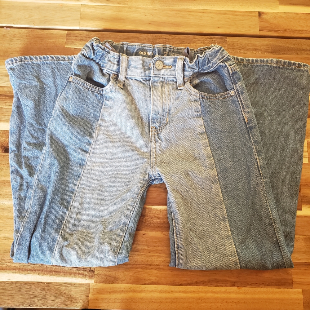 Old Navy Contrast Blue Jeans